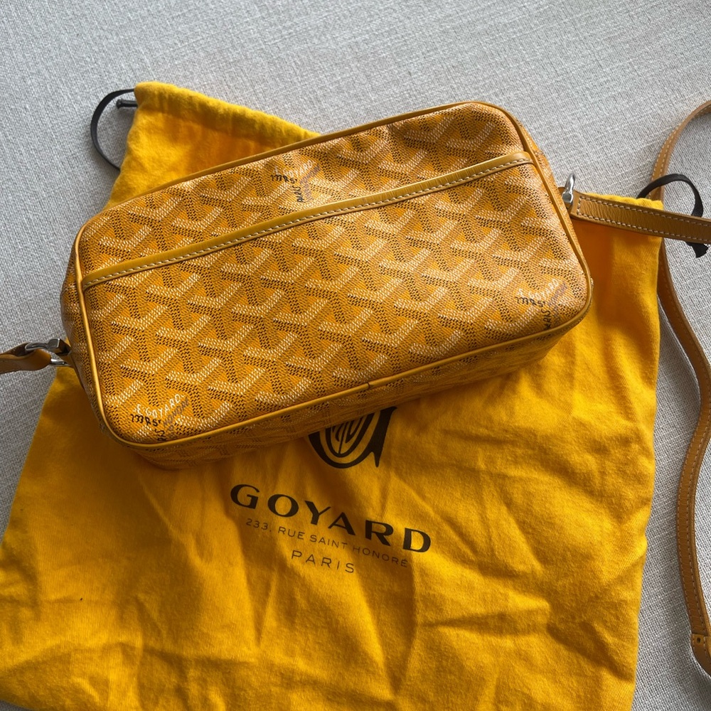Goyard Yellow Crossbody Bag